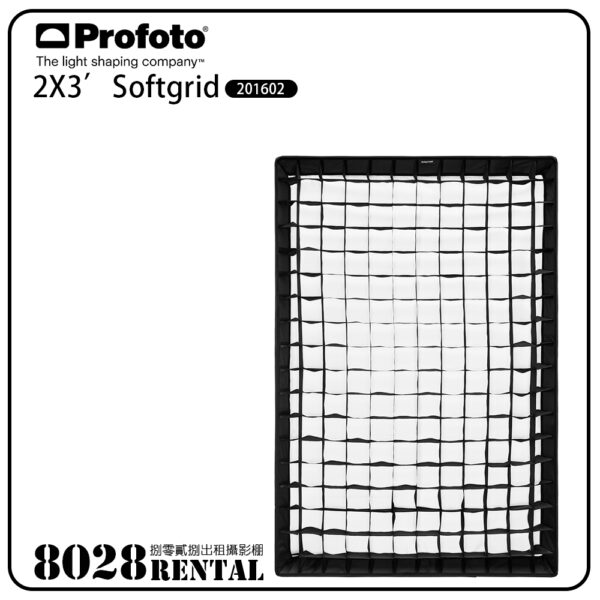 PROFOTO SOFTGRID 2X3' Silver 201602-2