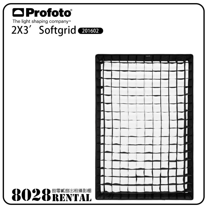 PROFOTO SOFTGRID 2X3' Silver 201602-2